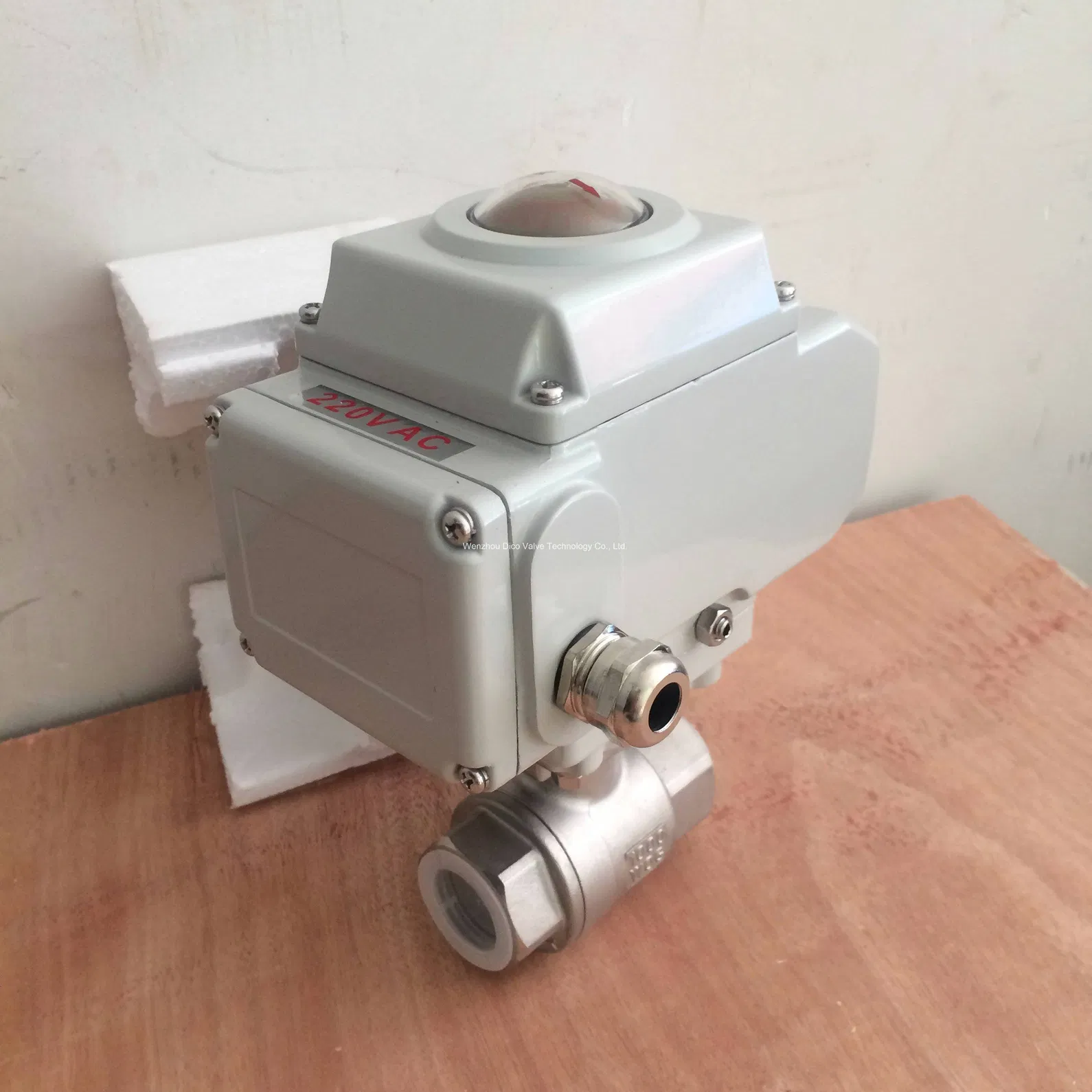 Dico Water Treatment Full Bore Automatic Control Pneumatic/Electric Actuator 2PC Ball Valve